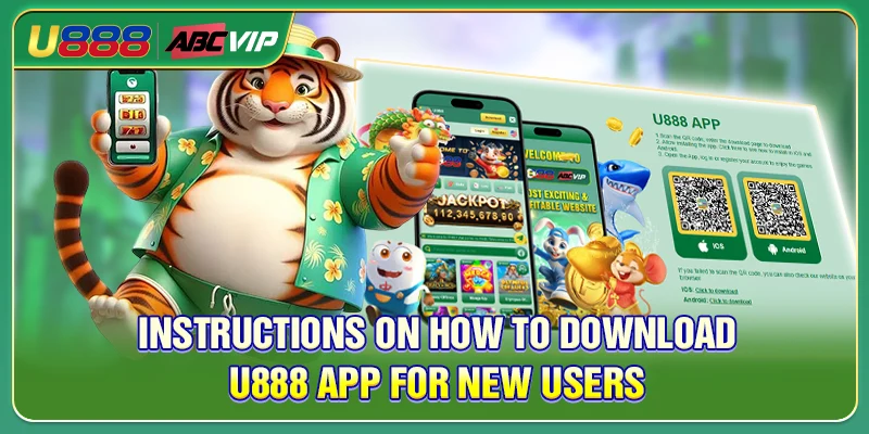 Instructions on how to Download U888 App for new users