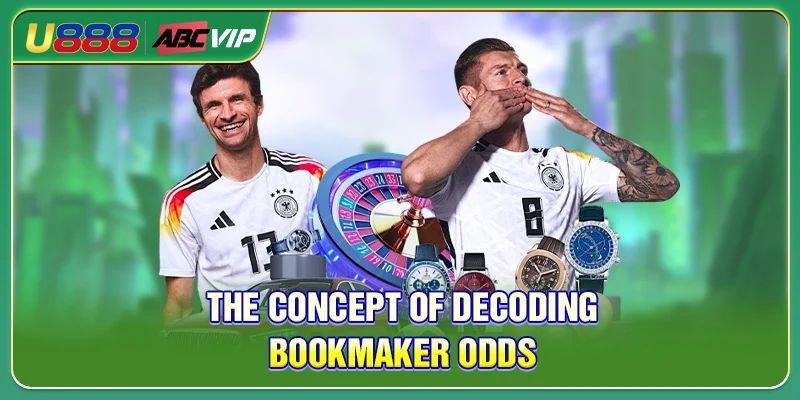 The concept of decoding bookmaker odds